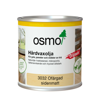 OSMO 3032 HÅRDVAXOLJA 0,375L SIDENMATT GLANS