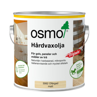 GOLVOLJA OSMO 3062 2,5LIT MATT ORIGINALET HÅRDVAXOLJA