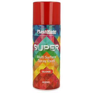 SPRAYFÄRG SUPER KLARRÖD PLASTIKOTE