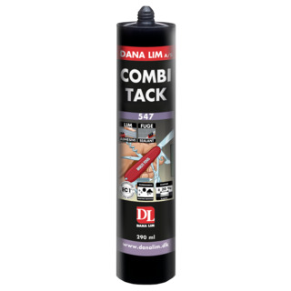 LIM&FOGMASSA COMBI TACK 547 GRÅ 290ML