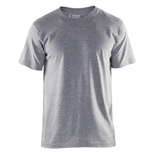 T-SHIRT 3525 1043 GRÅMELERAD L