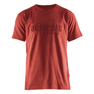 T-SHIRT 3531 1042 3D BRÄND RÖD XXL