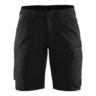 SERVICESHORTS 7123 1645 4VÄGS STRETCH DAM SVART/MÖRKGRÅ C36