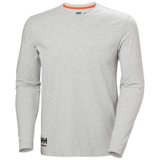 T-SHIRT 79242 EVO LÅNGÄRMAD LJUSGRÅ M