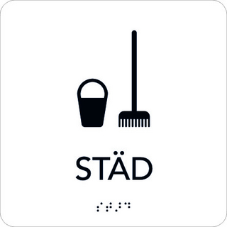 TAKTIL SKYLT STÄD