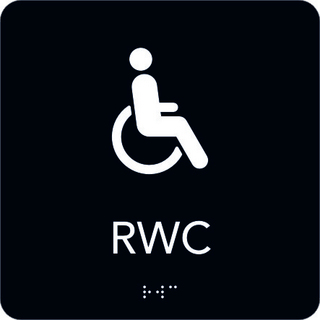 TAKTIL SKYLT RWC
