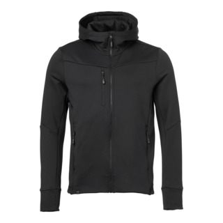 FLEECEJACKA TREVON SOUTH WEST SVART M