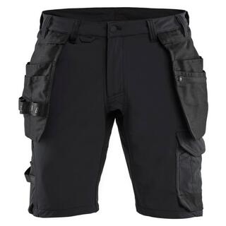 HANTVERKSHORTS 1702 1645 4VSTRETCH SVART C48