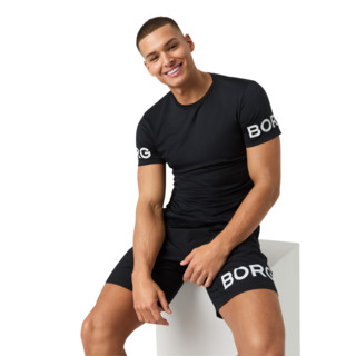 T-SHIRT BJÖRN BORG FUNKTIONELL SVART L