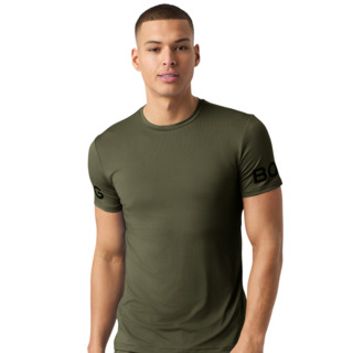 T-SHIRT BJÖRN BORG FUNKTIONELL KHAKIGRÖN M