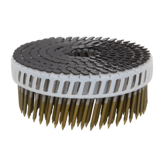 PANELSPIK A4 2,8X48 800ST COIL BANDAD 15GR RAL8022 SVARTBRUN