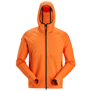HOODIE HELZIP FW WARM ORANGE STL XXL
