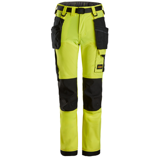 BYXA 4-STRETCH JR AW NEONGUL/SVART