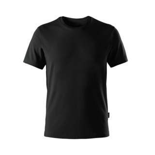 T-SHIRT SLIM FIT SVART STL L