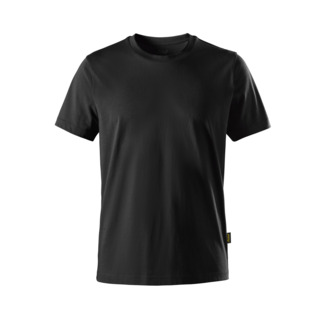 T-SHIRT KLASSISK BOMULL SVART STL XL