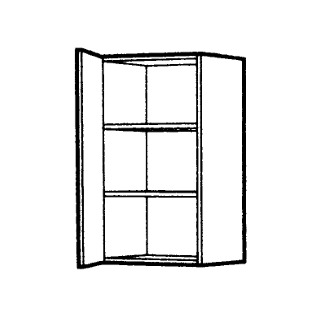 VÄGGSKÅP S 5010 STOMME