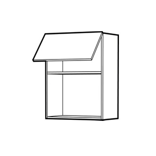 VÄGGSKÅP K FÖR MIKRO 60CM 4073