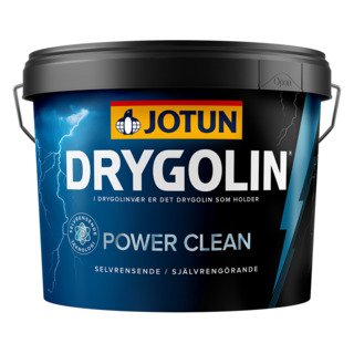 TÄCKFÄRG DRYGOLIN CLEAN 9L POWER KLASSISK VIT-BAS