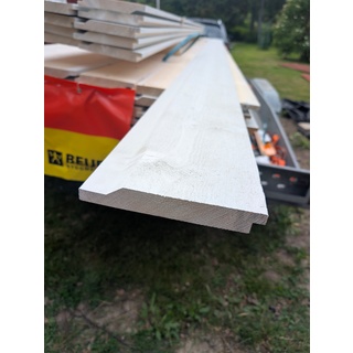 28X195 ENKELFAS FALS MELLANSTRUKEN VIT