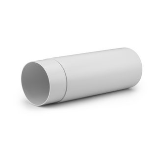 TELESKOPRÖR FRESH VIT PLAST D100 L300-500