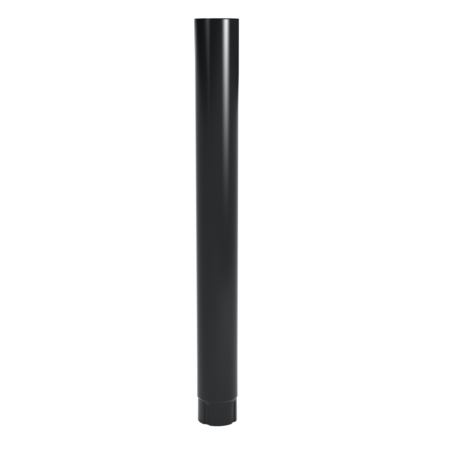 STUPRÖR SVART 75MM L=3000MM | Beijer Byggmaterial