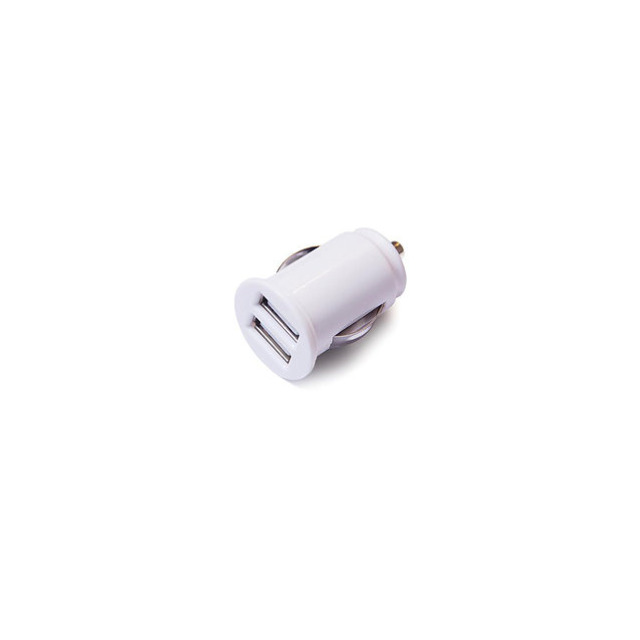 BILLADDARE DUAL USB VIT GREENMOUSE | Beijerbygg Byggmaterial