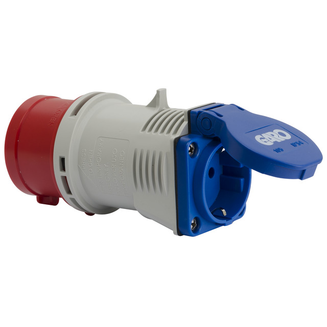 ÖVERGÅNGSADAPTER 416-6 SCHUKO CEE 230V