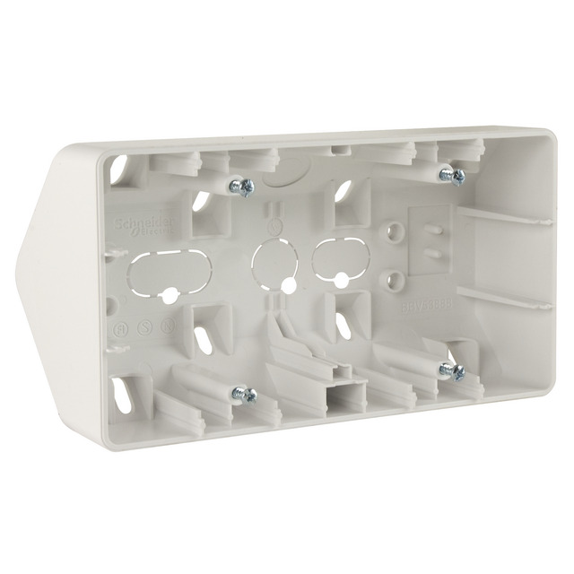 HÖRNBOX 2 FACK EXXACT VIT BLISTER