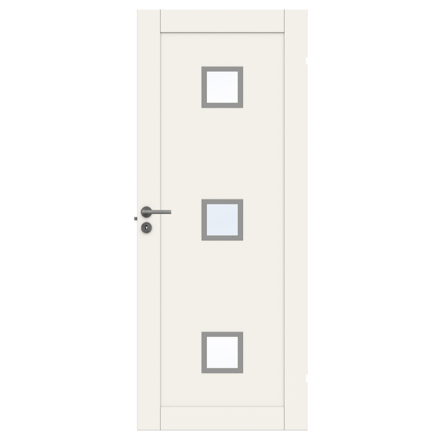 SPEGELDÖRR UNIQUE 01L GWA 320 VIT 09X21 KLARGLAS | Beijerbygg Byggmaterial