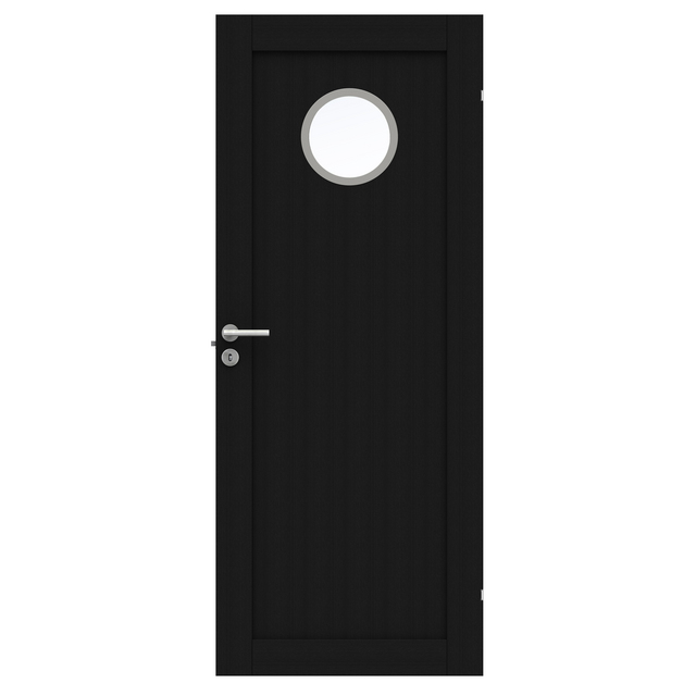 DÖRRBLAD UNIQUE 01L GWA 130 SVART EK 8X21 KLGL | Beijerbygg Byggmaterial