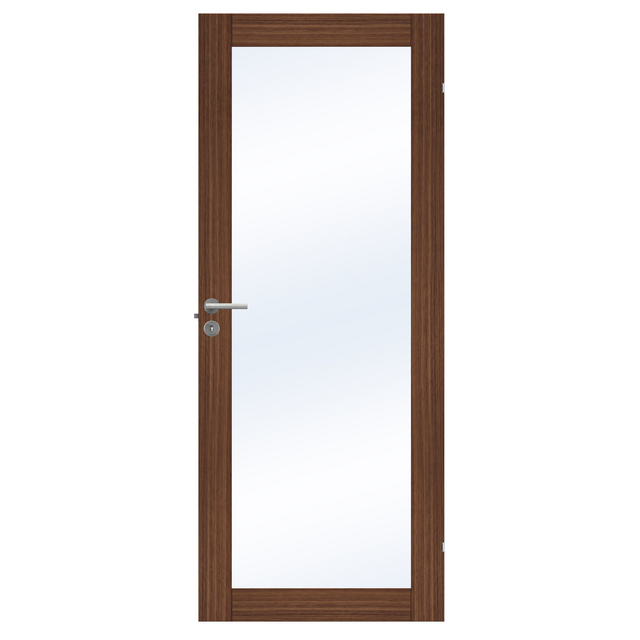 SPEGELDÖRR UNIQUE GW01 VALNÖT FANER 825X1940MM | Beijerbygg Byggmaterial