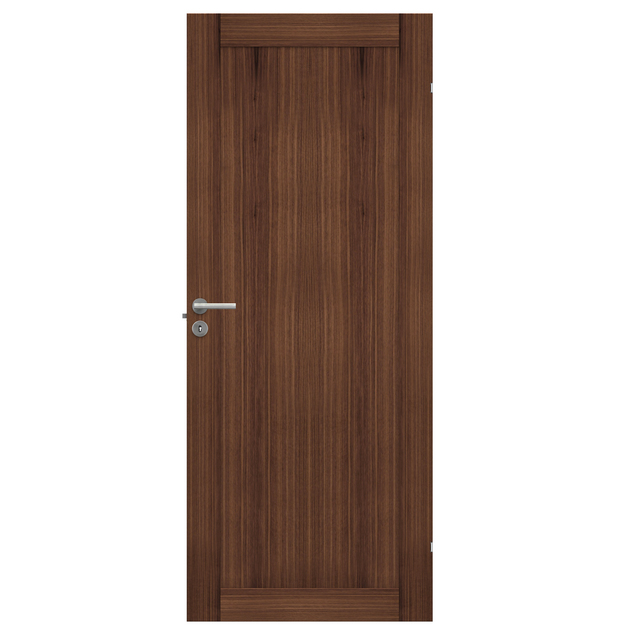 SPEGELDÖRR UNIQUE 01L VALNÖT FANER 725X1940MM | Beijerbygg Byggmaterial