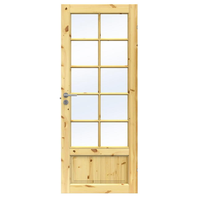 INNERDÖRR TRADITION 10X21 KLARL FURU SP10 KLARGLAS | Beijerbygg Byggmaterial