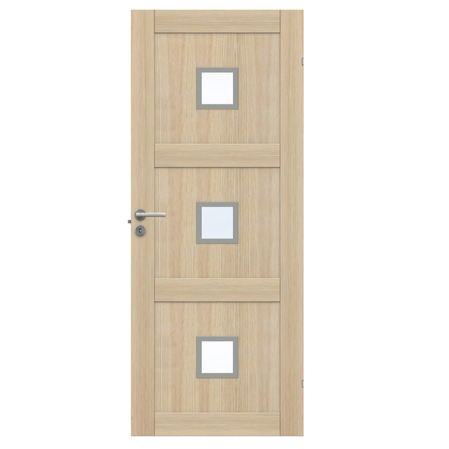 DÖRRBLAD UNIQUE 03L GWA 320 VITPIGMENT EK 7X20 KLGL | Beijerbygg Byggmaterial