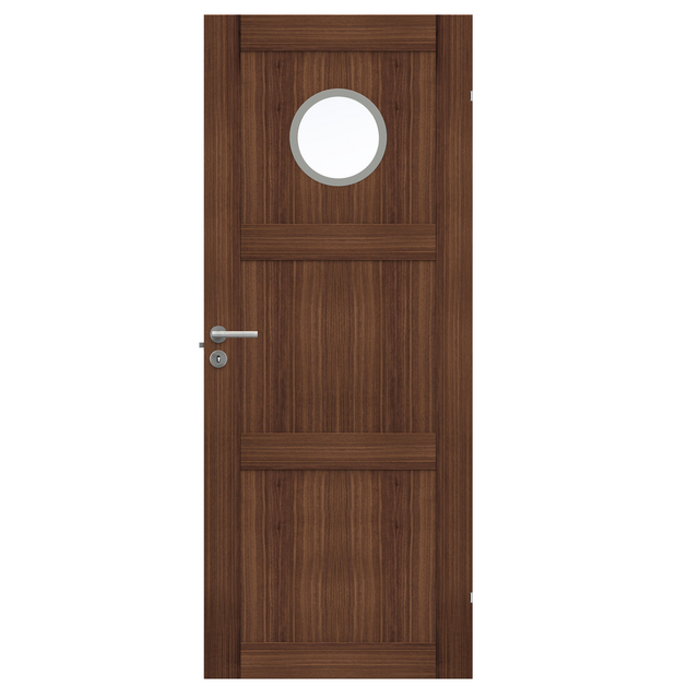 DÖRRBLAD UNIQUE 03L GWA 130 VALNÖT 10X20 KLGL | Beijerbygg Byggmaterial