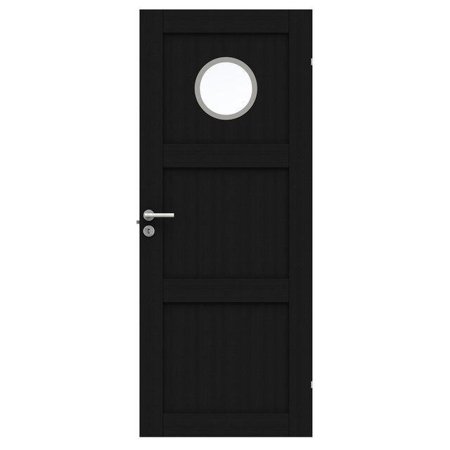 DÖRRBLAD UNIQUE 03L GWA 130 SVART EK 8X20 KLGL | Beijerbygg Byggmaterial