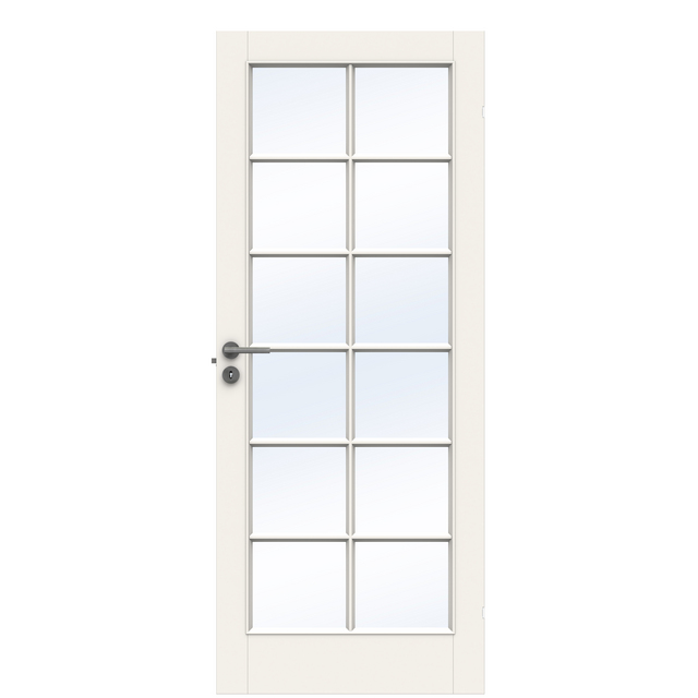 INNERDÖRR STYLE VIT 08X20 SP12 KLARGLAS | Beijerbygg Byggmaterial