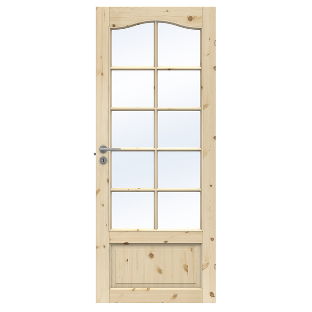 INNERDÖRR TRADITION 09X19 OBEH FURU SP10B KLARGLAS | Beijerbygg Byggmaterial