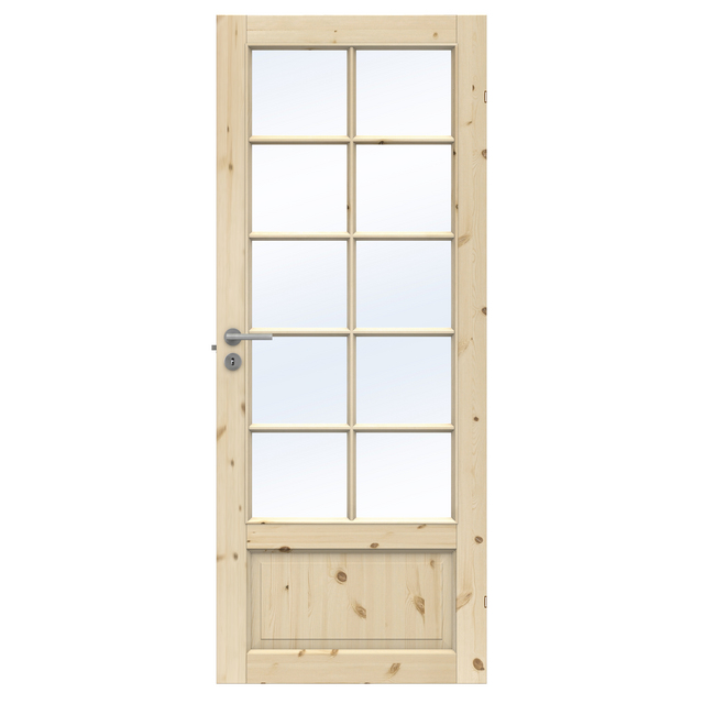 INNERDÖRR TRADITION 10X19 OBEH FURU SP10 KLARGLAS | Beijerbygg Byggmaterial
