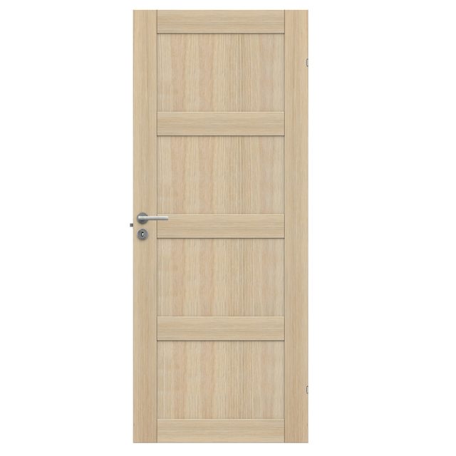 SPEGELDÖRR UNIQUE 04L EKFANER VIT 625X1940MM | Beijerbygg Byggmaterial