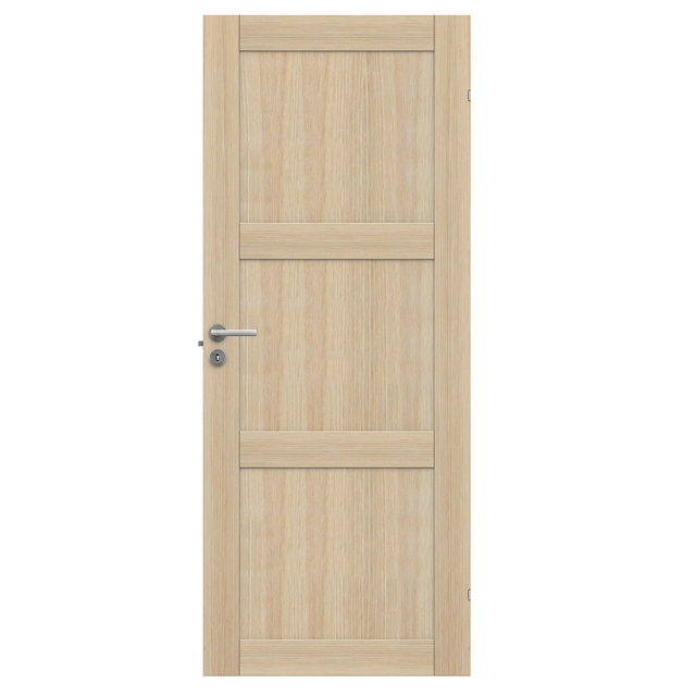 SPEGELDÖRR UNIQUE 03L EKFANER VIT 825X2040MM | Beijerbygg Byggmaterial