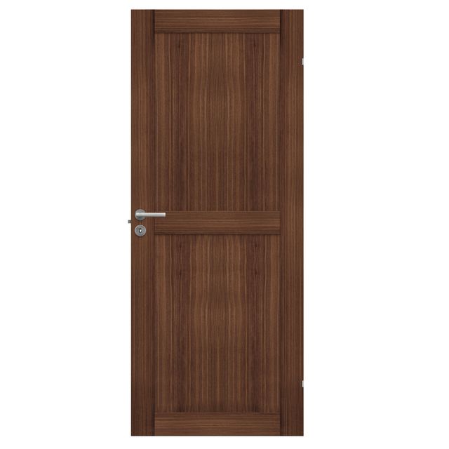 SPEGELDÖRR UNIQUE 02L VALNÖT FANER 825X1940MM | Beijerbygg Byggmaterial