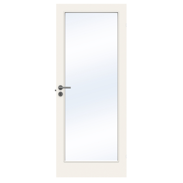 INNERDÖRR 200/GW1 ID 7X21 VIT GLAS 4MM HÄRDAT EXKL KARM