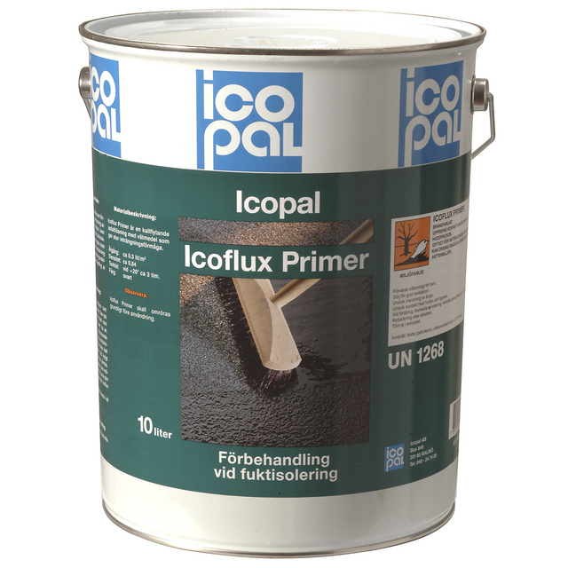 ASFALTPRIMER ICOFLUX SBS 10L 23262 | Beijerbygg Byggmaterial