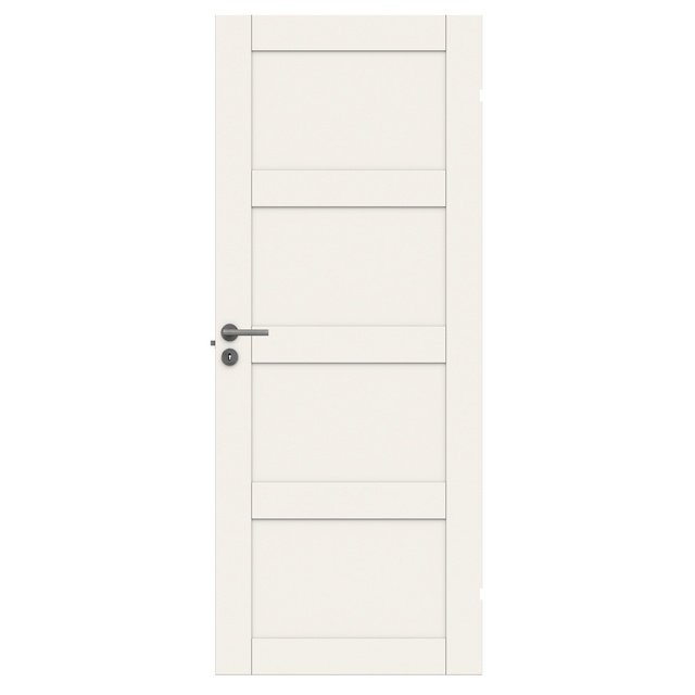 SPEGELDÖRR UNIQUE 04L VIT 625X2040MM | Beijerbygg Byggmaterial