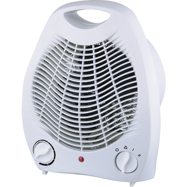 VÄRMEFLÄKT PLAST VIT 2000W