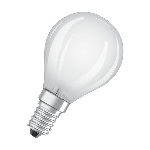 LED-LAMPA OSRAM KLOT 25 E14 MATT 827 CL P | Beijerbygg Byggmaterial