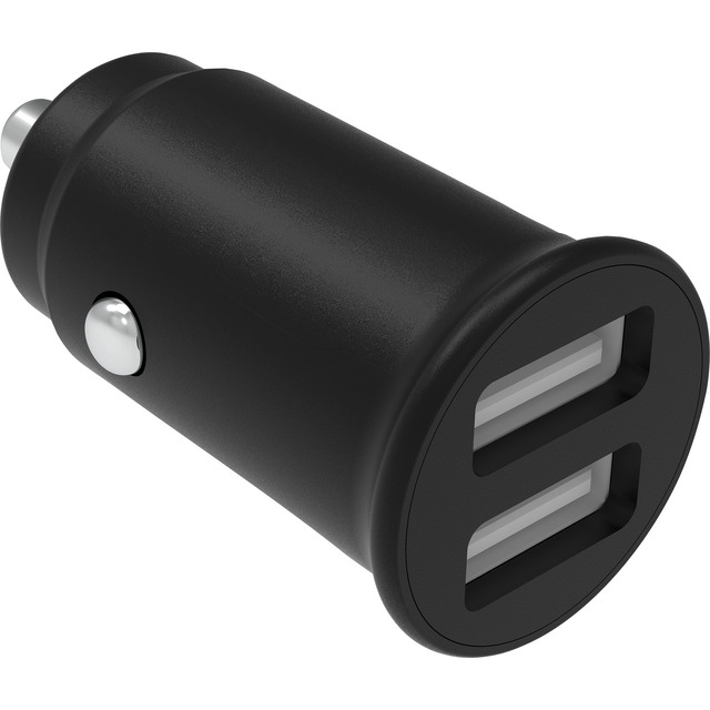 BILLADDARE 2XUSB 4,8A SVART 12-24V | Beijerbygg Byggmaterial