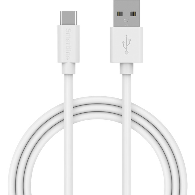 LADDKABEL USB-C VIT 1M | Beijerbygg Byggmaterial