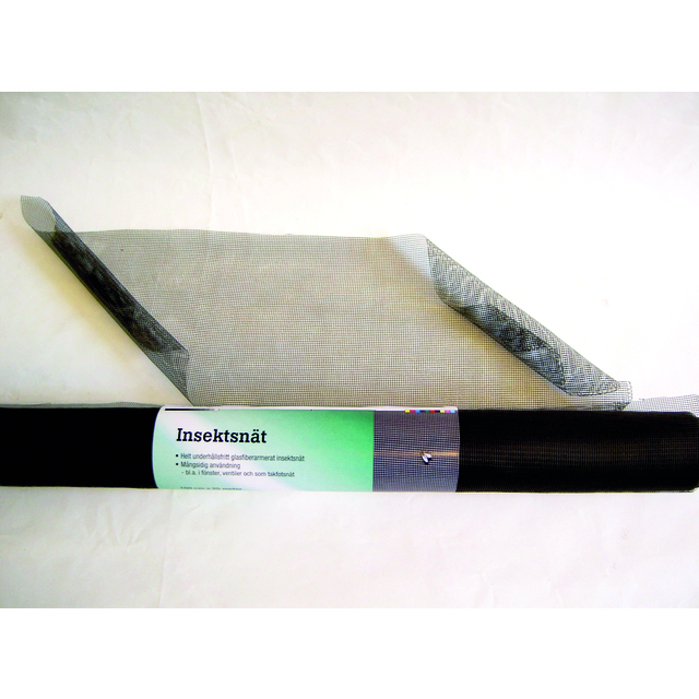 INSEKTSNÄT SVART 30CMX25M | Beijerbygg Byggmaterial